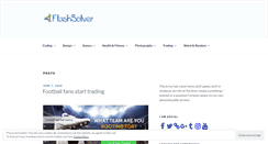 Desktop Screenshot of flashsolver.com